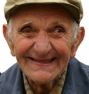 Picture of Happy Elderly man smiling