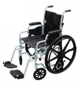 Manual & Transport Wheelchair in ONE